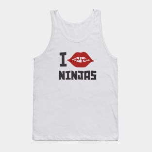 Kiss for the ninja Tank Top